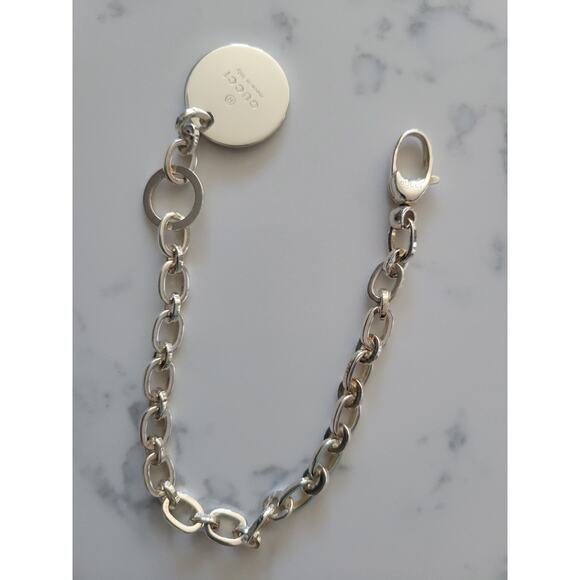 GUCCI Sterling Silver Toggle Bracelet 925 Worn Once EUC